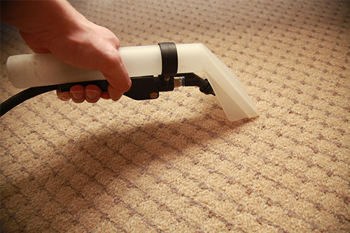 Teppichreinigung - Reinigung eines Teppichbelags